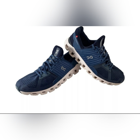 On Cloudswift 2 Denim Blue Running Sneakers Men Size 11 or Women 12.5 - Picture 2 of 7